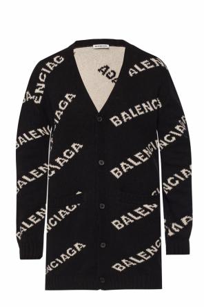 Logo-embroidered cardigan, zdjęcie 1 Logo-embroidered cardigan od Balenciaga